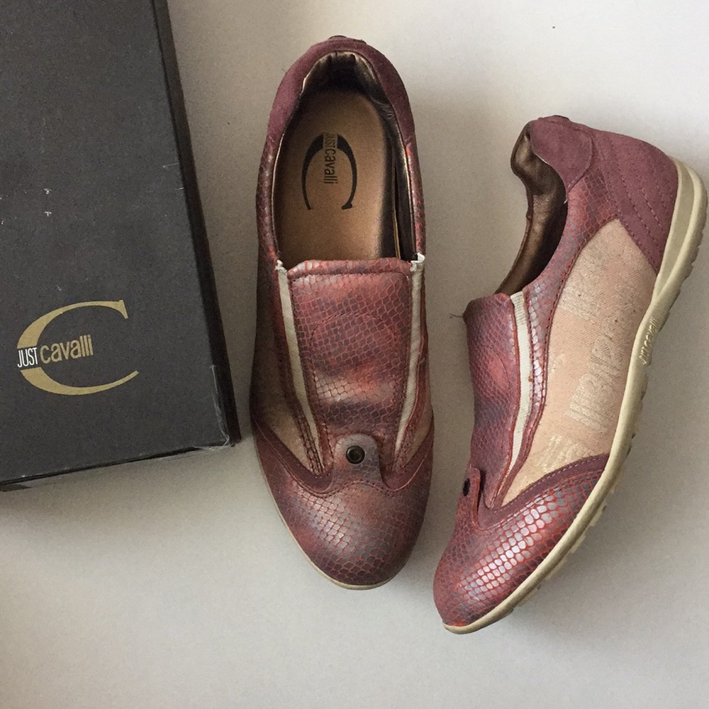 JUST CAVALLI Slip On sneakers 40 GINNICA